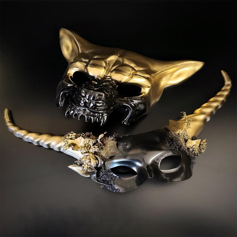 Mythical Couples Set - Gold/Black