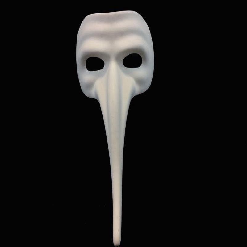 Scaramuccia Mask - White