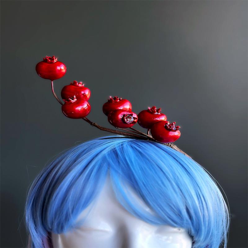 Christmas Pomegranate Headband