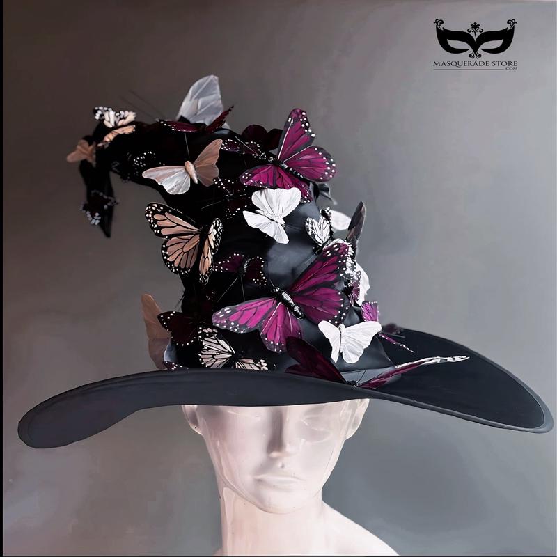 Signature Witch Hat - Purple & Silver