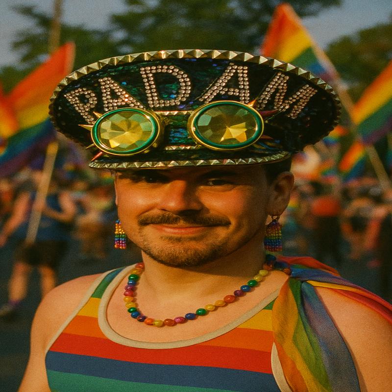 Rainbow Rise Hat - PADAM