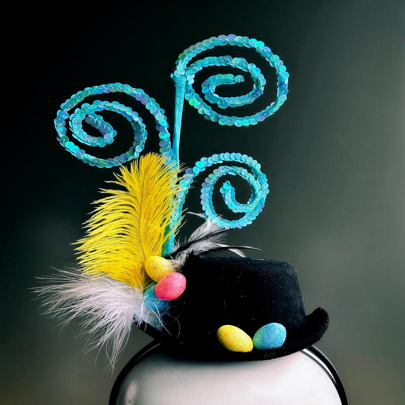 Kids Easter Hat - Whimsical Swirl