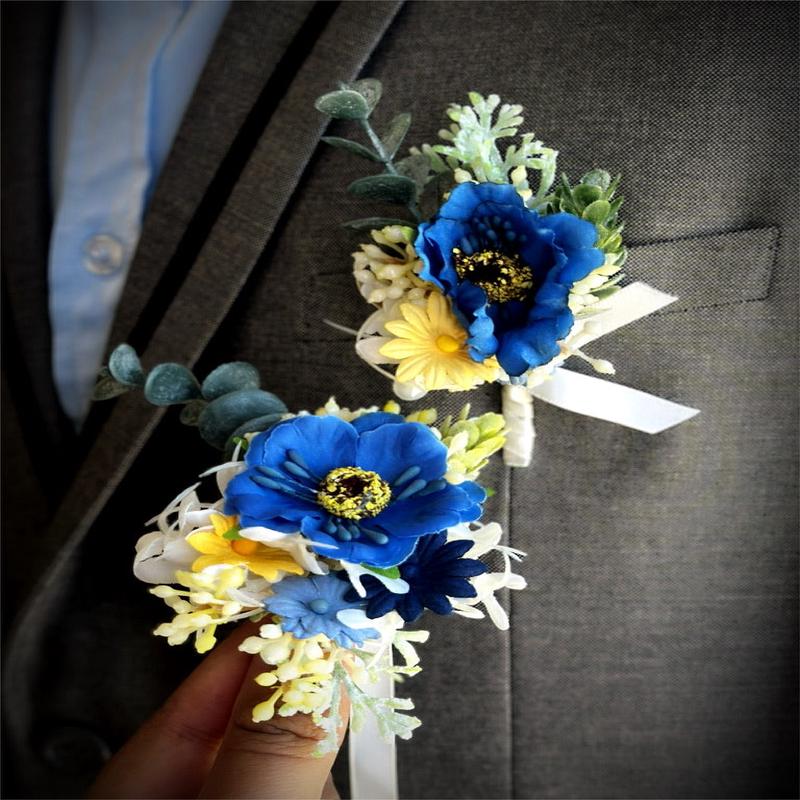 Sunbeam Sky - Boutonniere & Corsage