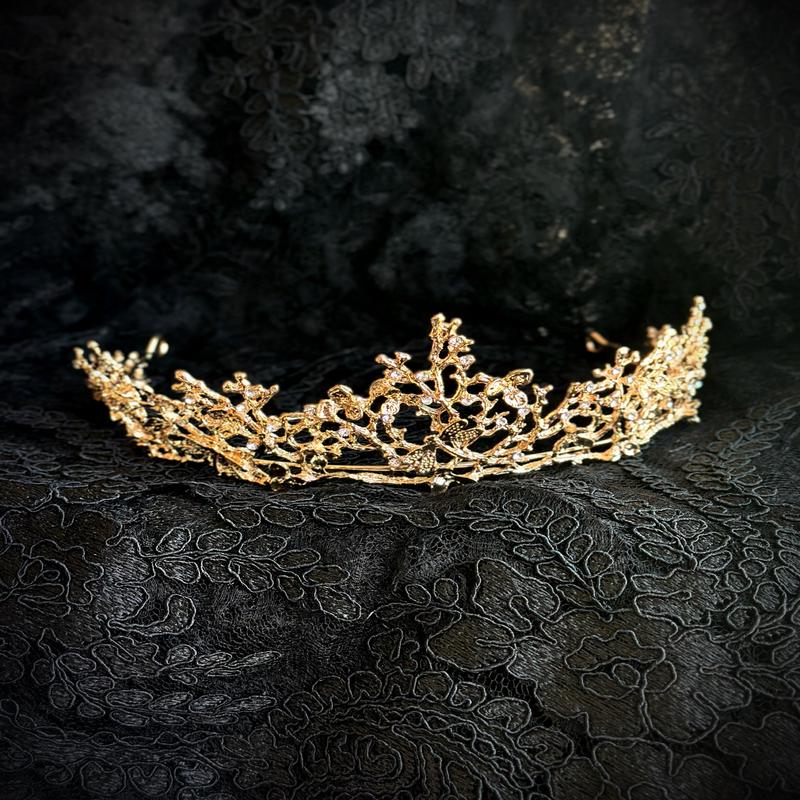 Dragonfly Princess Tiara - Gold