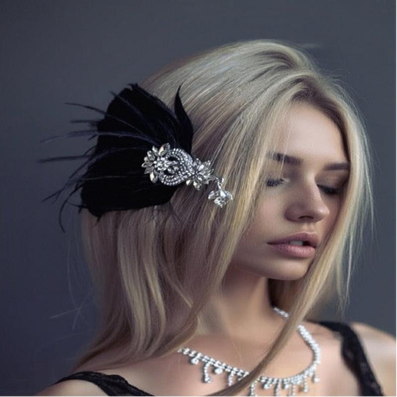 Eleanor Luxe- Black Feathers