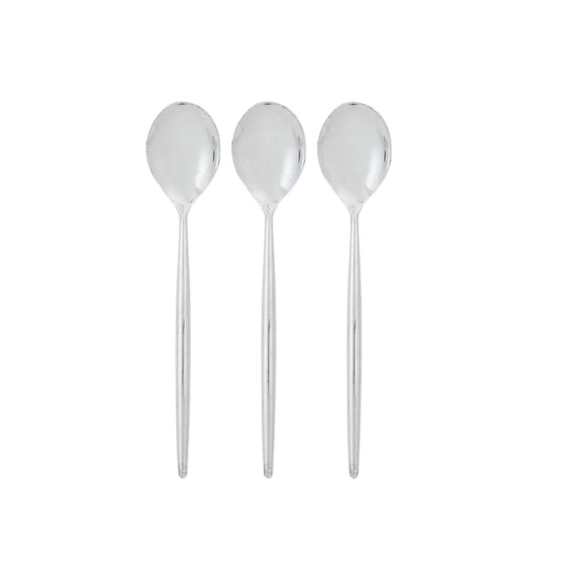 Silver Chic Spoons - 20 pcs