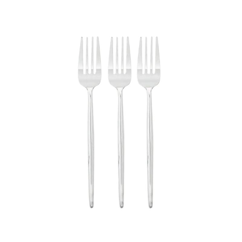 Silver Chic Forks - 20 pcs