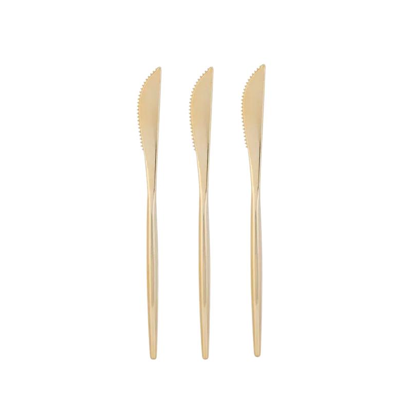 Gold Chic Knives - 20 pcs