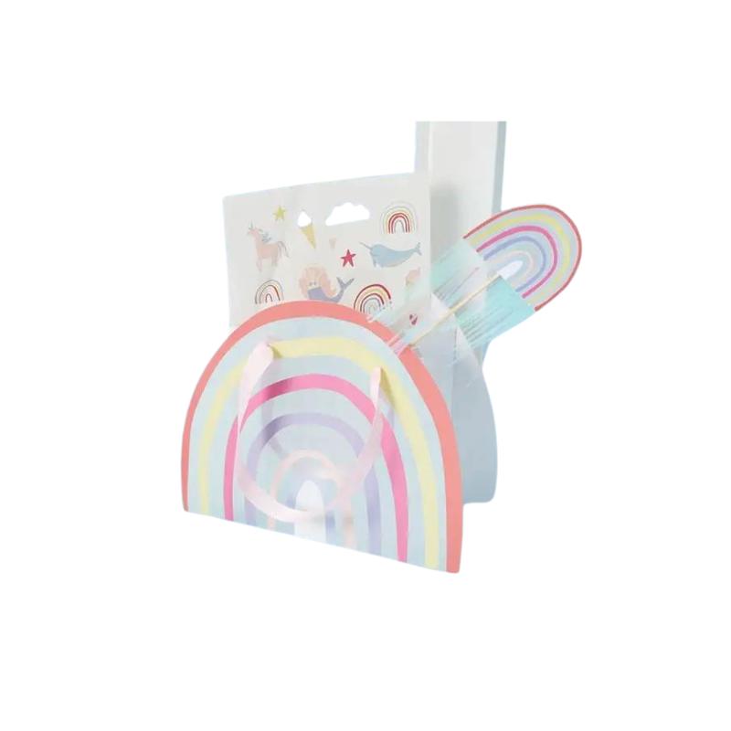 Pastel Rainbow Party Bags, 5Pk
