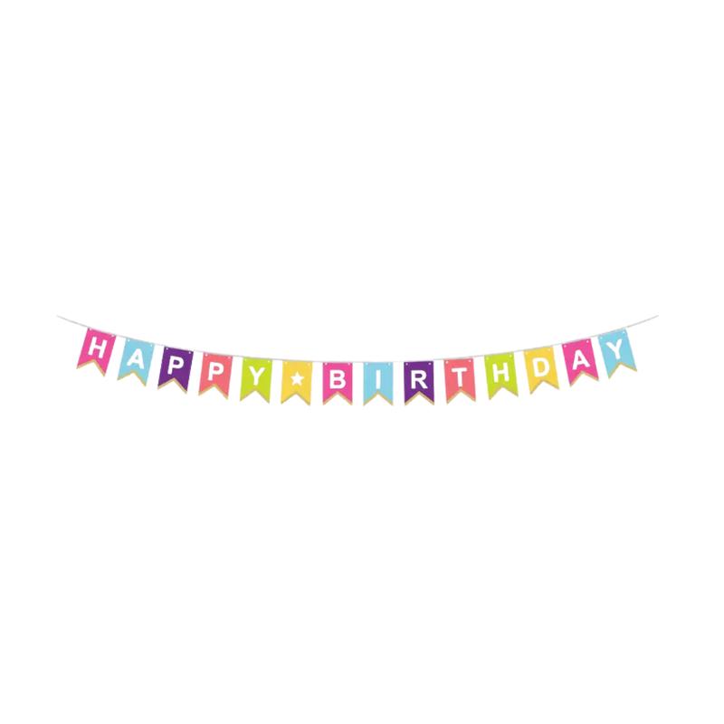 \"Happy Birthday\" Banner