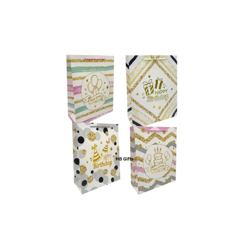 Multicolor Happy Birthday XLarge Gift Bag