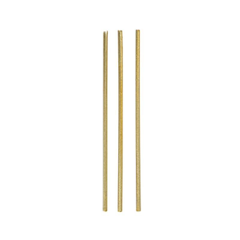 Gold Sparkle Birthday Candles - 18 pk