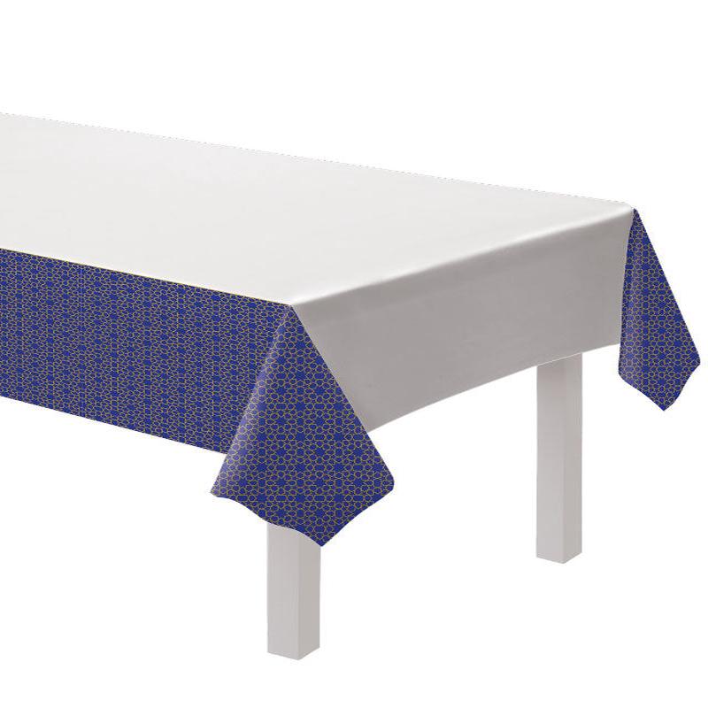 Eid Plastic Table Cover - 1.37m x 2.59m