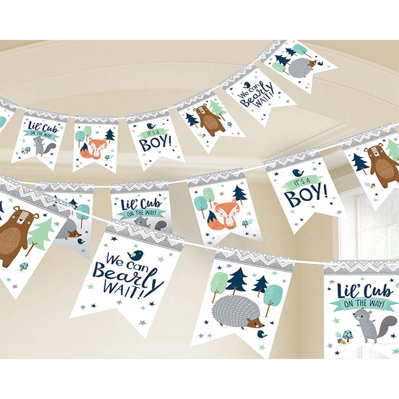 Bearly Wait Paper Bunting - 4.6m