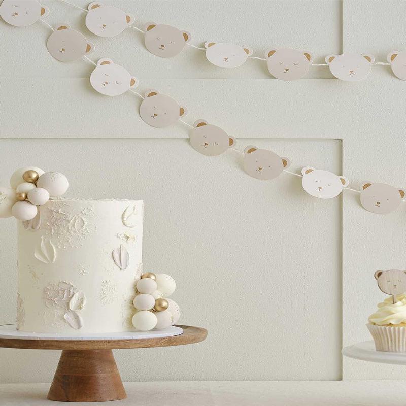 Teddy Bear Baby Shower Bunting - 3m
