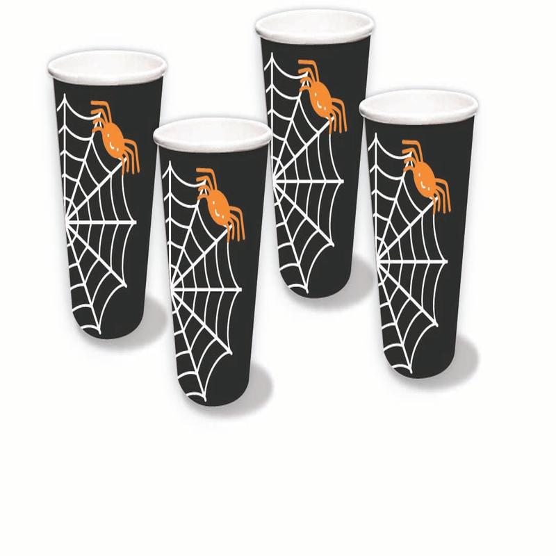 Spooky Spectacles Spider Web Cups - (8pk)