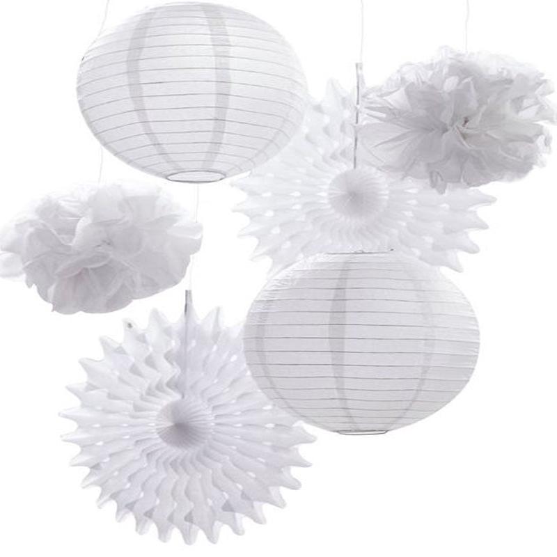 Beautiful Botanics White Mixed Hanging Decorations