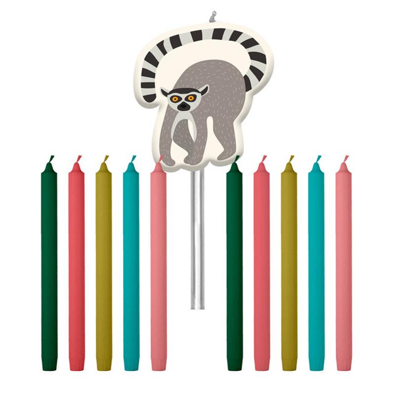 Zoo Party Candle Set (11pk)