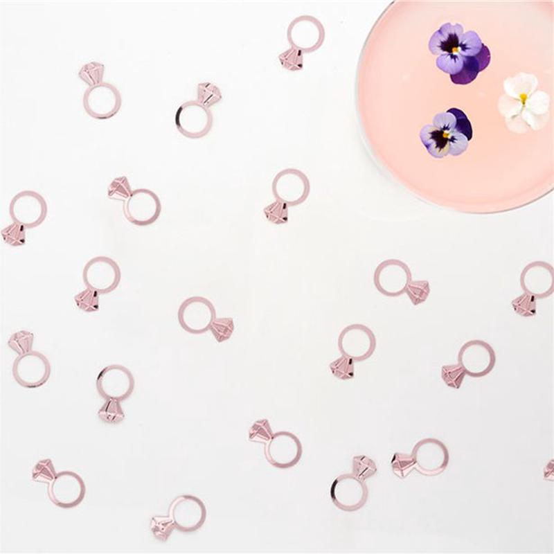 She Said Yaaas Rose Gold Ring Confetti (14g pack)
