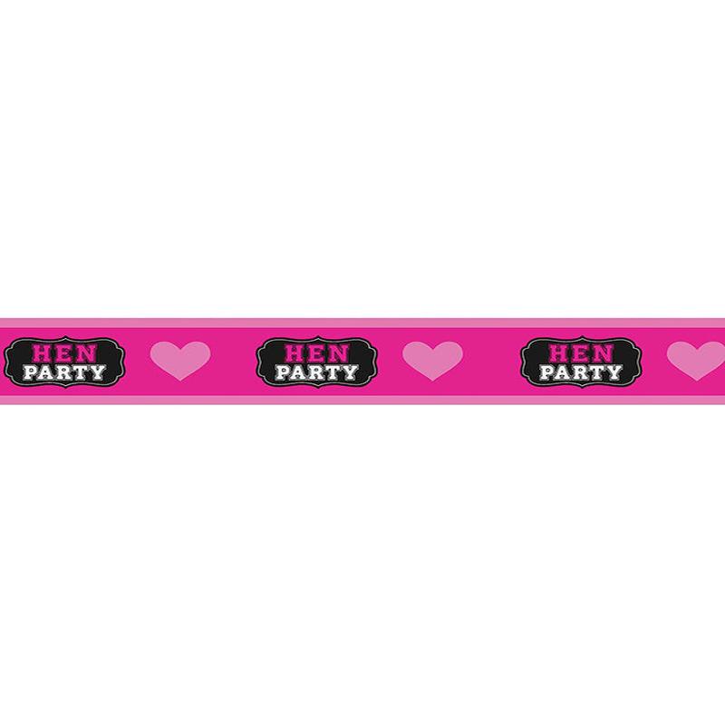 \'Hen Party\' Holographic Foil Banner - 2.7m