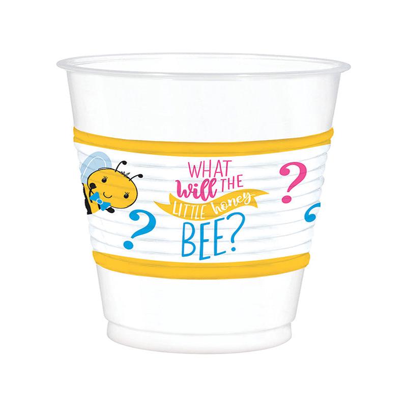 What Will It Bee Plastic Cups - 473ml (25pk)
