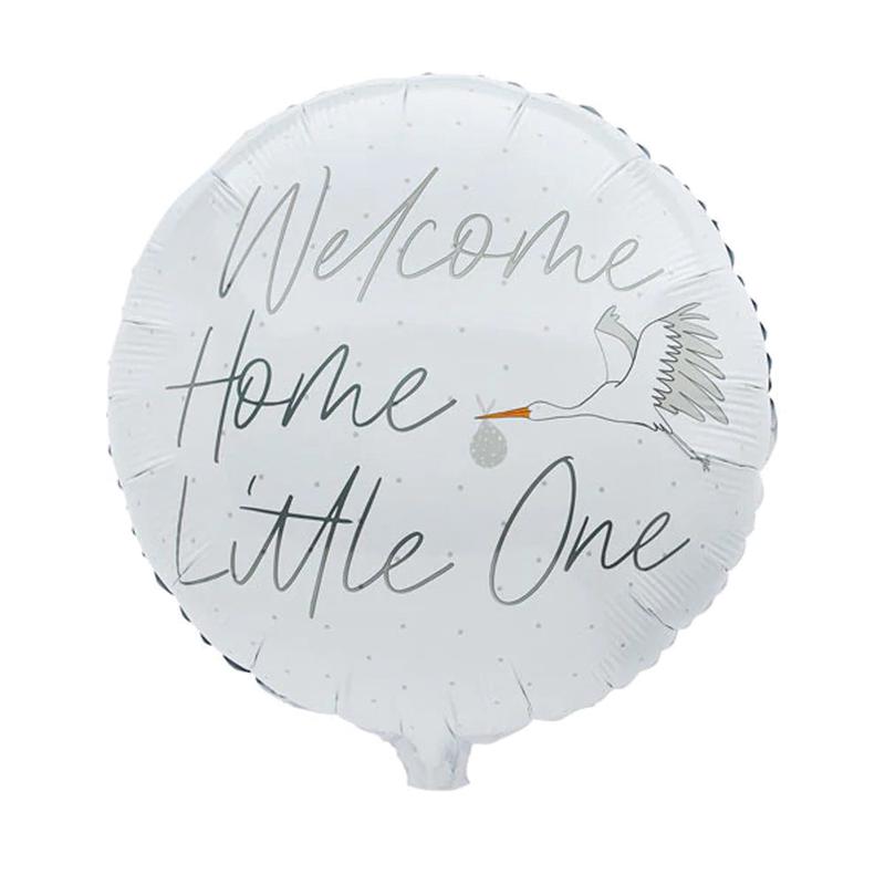 \'Welcome Home Little One\' Foil Balloon - 22\"