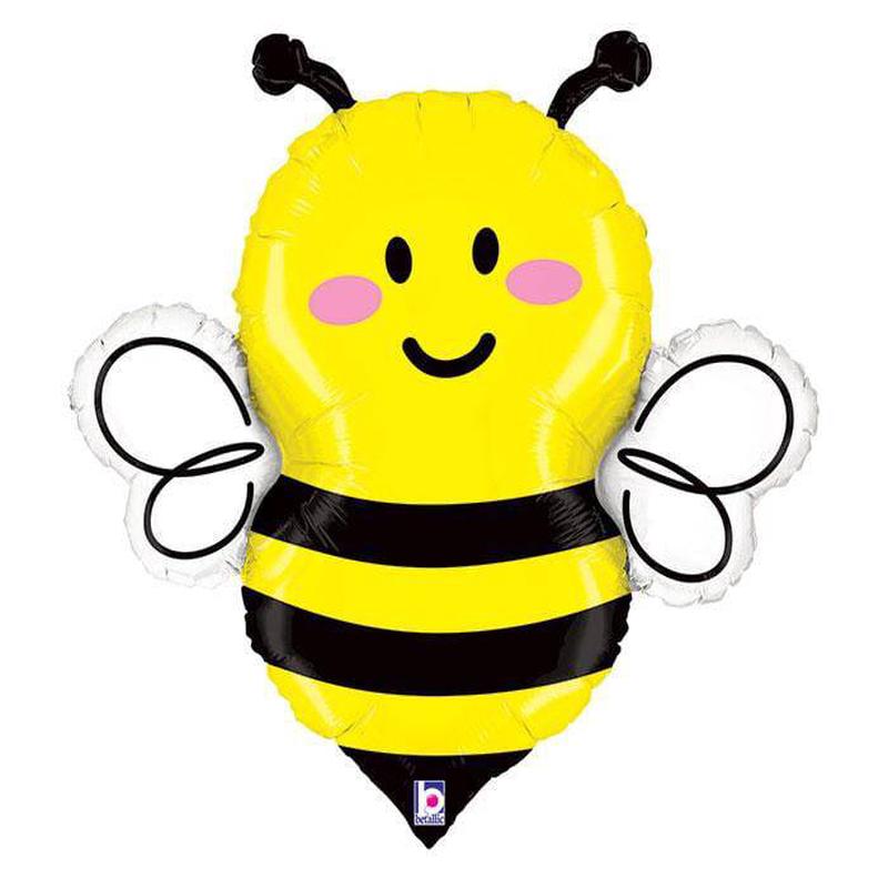 24\" Smiling Bumble Bee Balloon