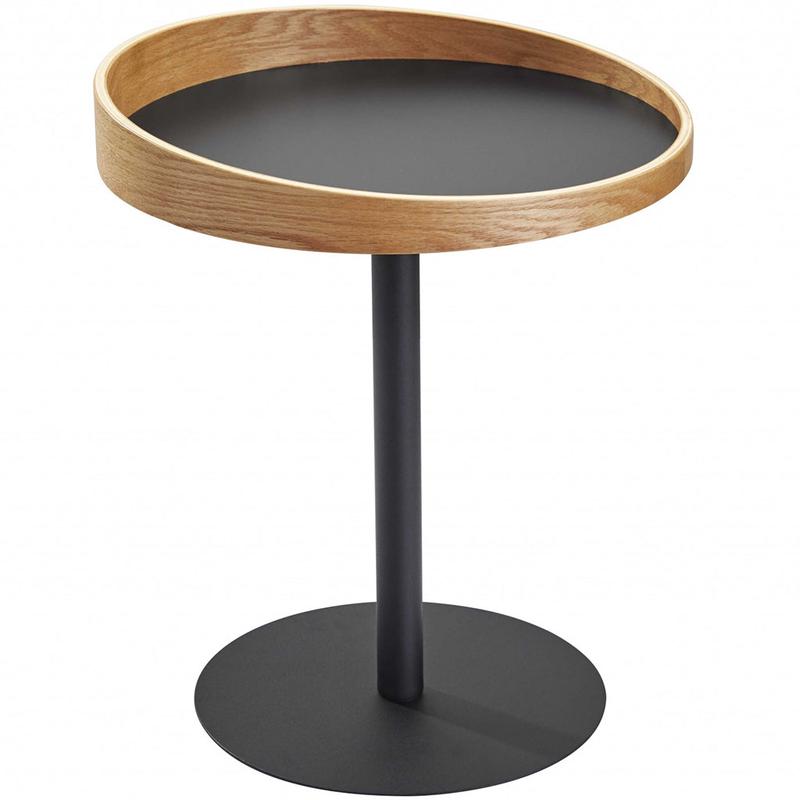 18\" End Table, MDF Top, Metal Base